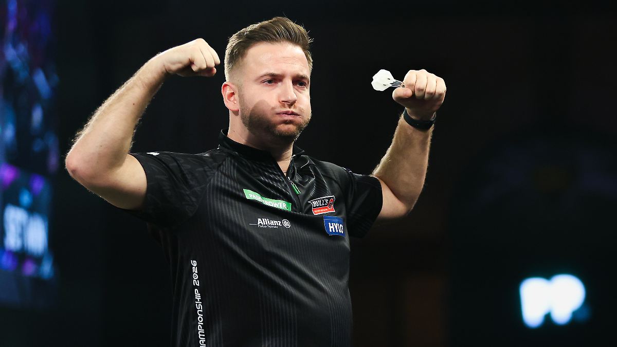 Darts-WM: Peter Wright verliert gegen Arno Merk image eb1ed458 3d9f 483f 88c7 ed448b69070e.png