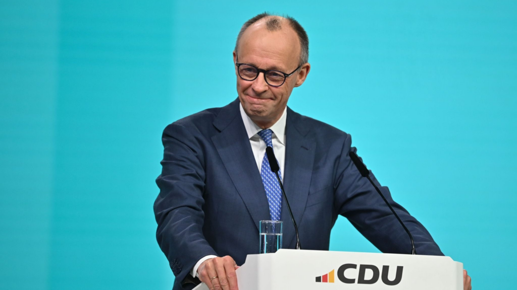 CDU-Parteitag: Kanzler Merz erhält 91,17 Prozent Zustimmung image 91083f46 5217 43ca bfa6 323b91bd4927.png