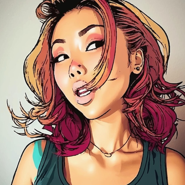 Comic-Kunst von Frauen: Entdeckungen im Wilhelm Busch Museum schoene asiatische frauen comic kunst manga kunst 599862 457.jpg