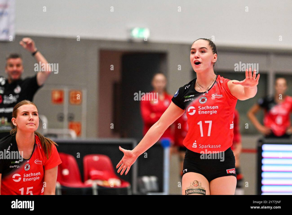 Dresdner SC Volleyball-Bundesliga: Klarer Sieg gegen Münster im Playoff-Auftakt image 210b5675 2a06 4d58 9b9d 610c09285776.png